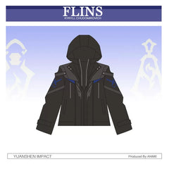 FLINS Cosplay Trench Coat Jacket Pants