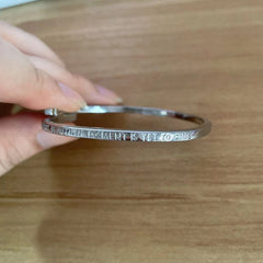 KPOP PROOF Letter Bracelet