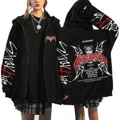 KPOP Dominate 2025 Printed Zip Up Hoodie