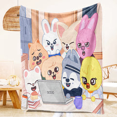SKZ Flannel Blankets Gifts