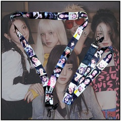 KPOP Pattern Phone Rope Lanyard