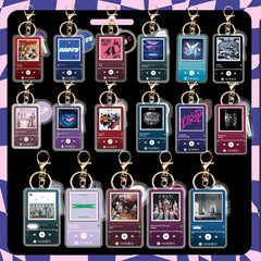 KPOP Track Acrylic Keychain Pendant