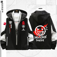 Casual Men's Game Hooded Thin Jacket