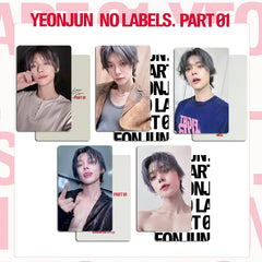 TXT NO LABELS: PART 01 Photocard 5PCS