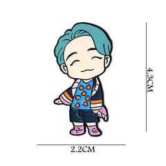 Creative KPOP Badge Brooch