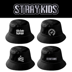 Kpop LOGO Printed Bucket Hat