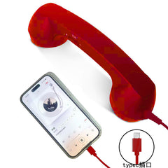 Retro Type-C Plug-in Handle Earphone