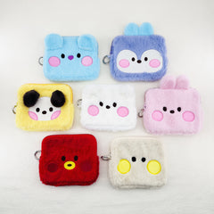 Kpop Plush Storage Cosmetic Bag