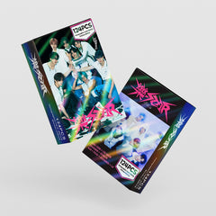 124pcs KPOP Holographic Cards
