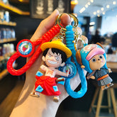 Cute Luffy Zoro Doll Key Ring Pendant