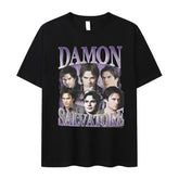 Damon Salvatore TV Series Graphic T-Shirt