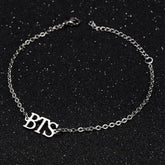 KPOP Logo Stainless Steel Bracelet Necklace
