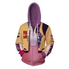 RUMI Digital Print Cosplay Zipper Hoodie