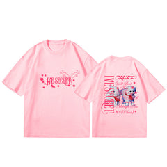 IVE SECRET Poster Crew Neck T-shirt