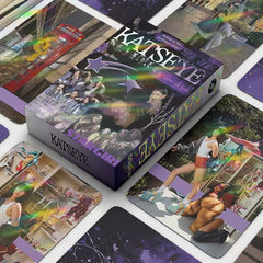 55pcs KATSEYE Laser Photocard Collection