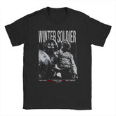 Trendy Movie Print Short-sleeved Loose T-shirt