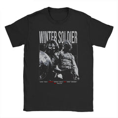 Trendy Movie Print Short-sleeved Loose T-shirt