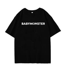 KPOP Babymonster Cotton Short-sleeved T-shirt