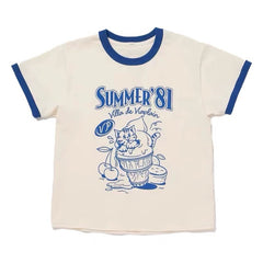 Minji Style Cat Short-sleeved T-shirt