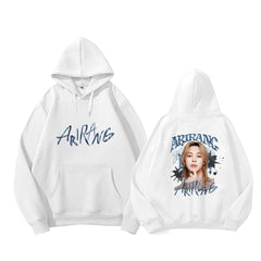 BANGTAN ARIRANG TOUR EUROPE Fleece Printed Hoodie