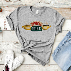 Women's Friends Central Perk Crew Neck T-shirt
