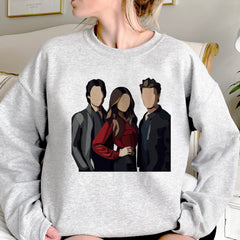 Women's TVD Printed Pullover Sweatshirt