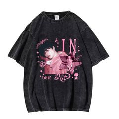 SKZ DO IT Album Poster Washed T-shirt Top