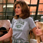 Rachel Girls Football Short-sleeved T-shirt