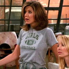 Rachel Girls Football Short-sleeved T-shirt