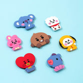 Cute Kpop Cartoon Doll Phone Bracket