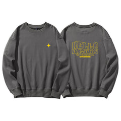 TREASURE HELLO AGAIN Graphic Print Sweatshirt
