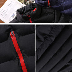 Men's The Darth Face Winter Warm Cotton Slim Sports Jacket