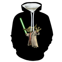 Unisex Comic 3D Print Casual Loose Hoodie