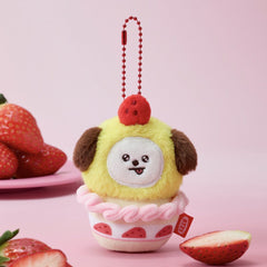 BANGTAN Strawberry Tart Plush Doll Pendant
