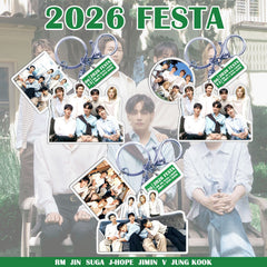 BANGTAN 2026 FESTA Group Keychain