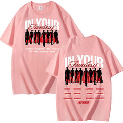 KPOP Album In Your Fantasy Cotton Short-sleeved T-shirt