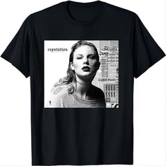 Women's Taylor Album Print Short Sleeve T-Shirt