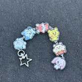 KPOP Cartoon String Key Chain Pendant