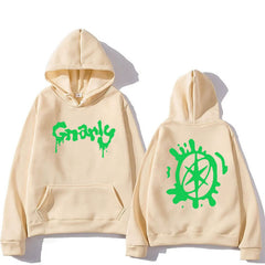 Casual Gnarly Logo Printed Hoodie
