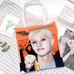 SKZ Album < THIS & THAT > Canvas Tote Bag