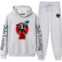 Unisex Anime Graphic Hoodie Pants Suit