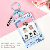 Cortsi Acrylic Photocard Holder Keyring