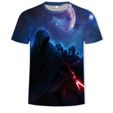 Trendy Men's Comic Digital Print Short Sleeve T-shirt