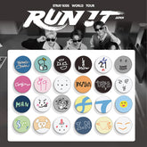 SKZ World Tour RUN IT Badge Keyring
