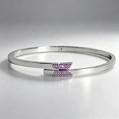 BANGTAN Purple Diamond Open Bracelet
