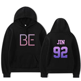 Unisex Kpop BE Printed Loose Hoodie