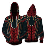 Unisex Chic Spider 3d Print Cosplay Relaxed Hoodie
