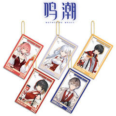 Game Bead Chain Transparent Keychain Pendant