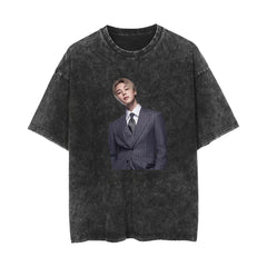 BANGTAN ARIRANG SUIT Poster Cotton Washed T-shirt