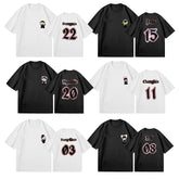 KPOP Birthday Logo Short-sleeved Top